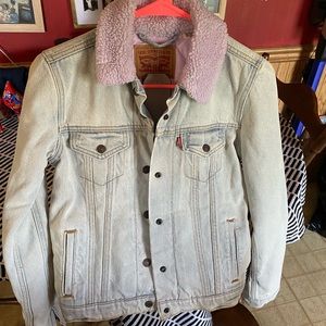 Levi Strauss women’s warm lined denim jacket. New With Tags.